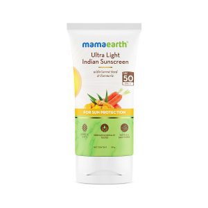 herballeafycom-mamaearth-ultra-light-indian-sunscreen-50g-with-carrot-seed-mamaearth-ultra-light-indian-sunscreen-