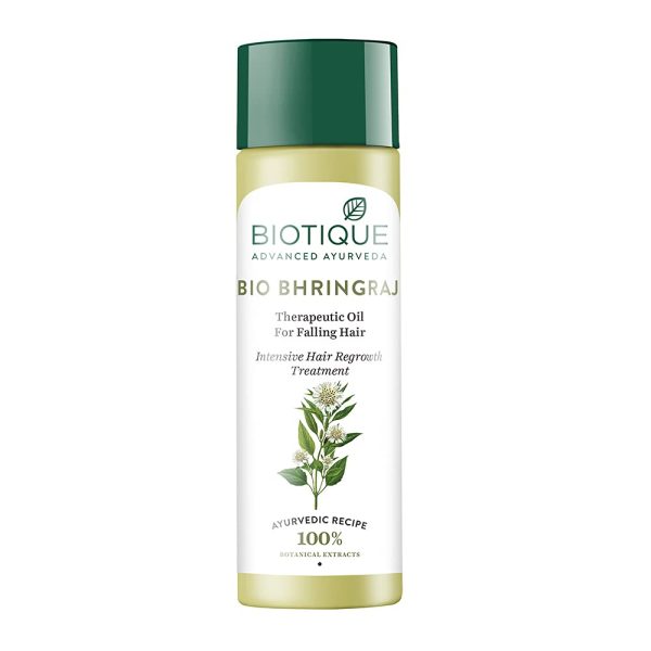 herbleafycom-biotique-bhringraj-therapeutic-hair-oil-for-strong