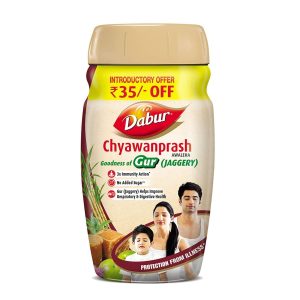herbleafycom-dabur-chyawanprash-awaleha-with-gur-3x-immunity-action-dabur-chyawanprash-awaleha